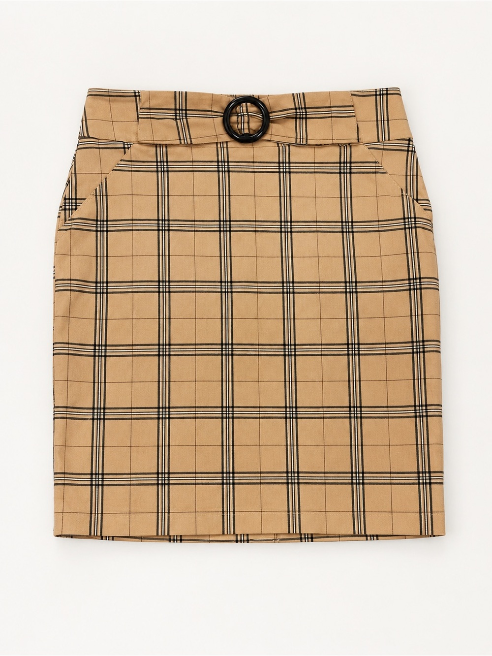 🖤 Title: Mad for Plaid | SOHO Ring Belt Skirt Size L